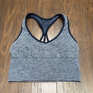 PINK longline low impact sports bra